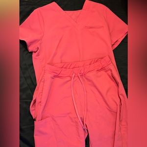 Mandala scrub set Pink